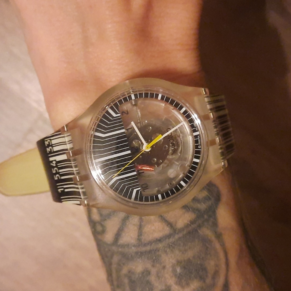 Vintage Swatch WORKS! 2005 NEW battery